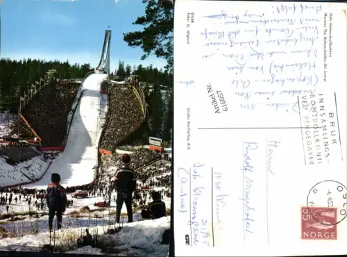 616057,Sprungschanze Skisprungschanze Oslo Holmenkollen Holmenkollbakken