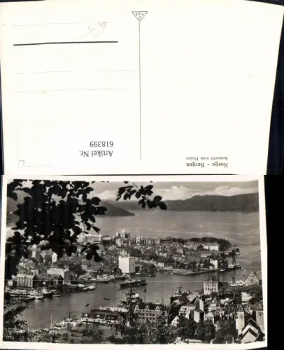618399,Norge Bergen Aussicht v. Floien Norway