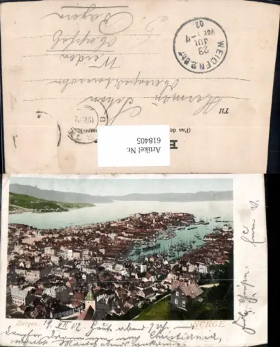 618405,Norge Bergen 1902 Norway