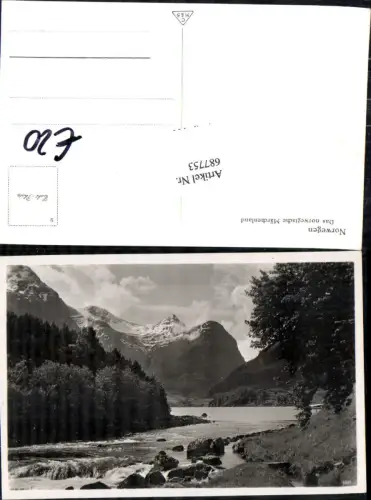 687753 Norway Norwegen Märchenland near Bergen