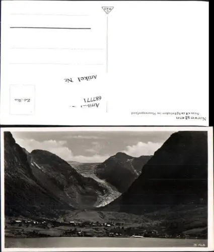 687771 Norway Norwegen Maurangerfjord