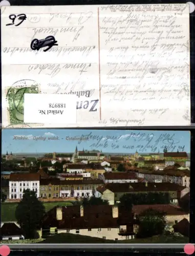 188978,Polen Krakow Krakau Ogolny widok Totalansicht