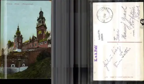 189026,Polen Krakow Krakau Wawel Königsschloß
