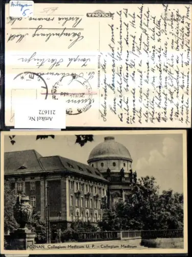 211672,Poznan Collegium Medicum Posen