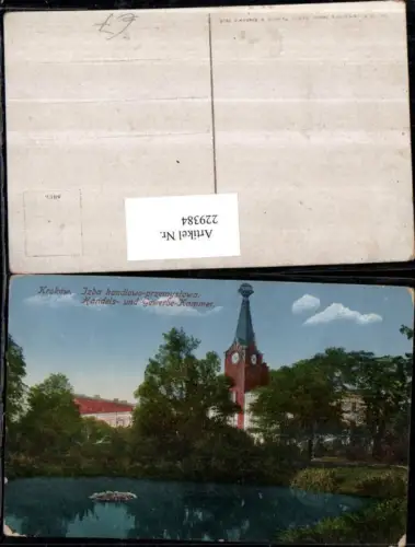 229384,Krakow Krakau Handels- und Gewerbe-Kammer Turm