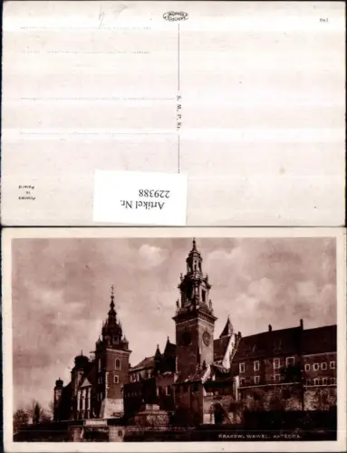 229388,Krakow Krakau Wawel Katedra Kirche