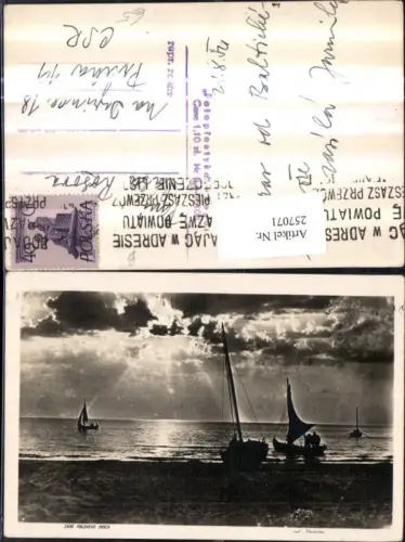 257071,Znad Polskiego Morza Ostsee Segelboote Partie
