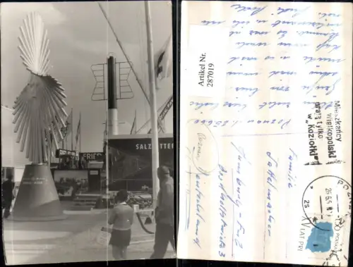 287019,Foto AK Poznan Posen Ausstellung Motiv