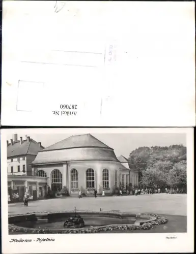 287060,Kudowa-Zdroj Pijalnia Trinkhalle Springbrunnen