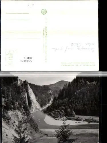 304812,Pieninski Park Narodowy Pieninen Nationalpark b. Haluszowa Wrota przelomu Dunajca