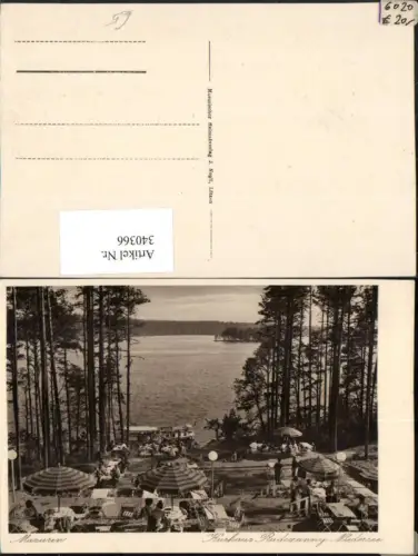 340366,Masuren Kurhaus Rudezanny-Niedersee Terrasse