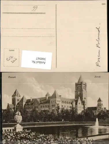 360567,Poland Poznan Posen Zamek Schloss