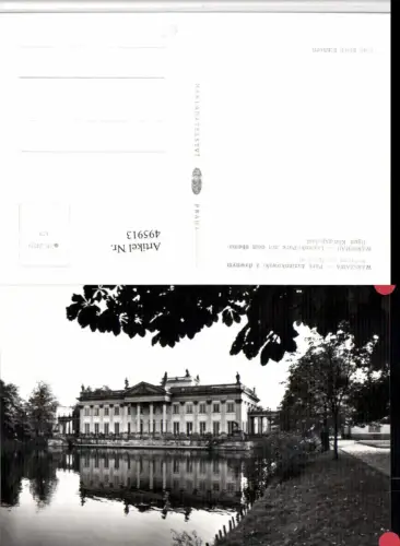 495913,Poland Warszawa Warschau Park Lazienkowski Palacem Krolewskim