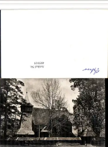 495919,Foto Poland Debno Holzkirche Kirche Kapelle