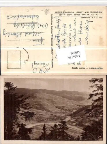 510821,Poland Szczawnica Widok ogolny Ausblick Bergkulisse