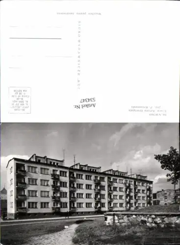534347,Poland Slawno Ulica Artura Grottgera Westpommern Polen