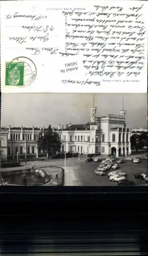 545961,Poland Breslau Wroclaw Dworzce Glowny Autos Oldtimer Auto