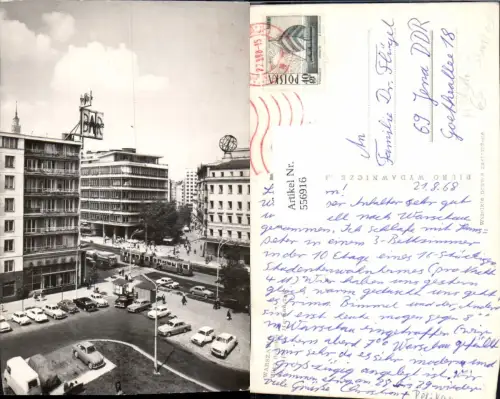 556916,Poland Warschau Warszawa Oldtimer Auto Ulica Bracka