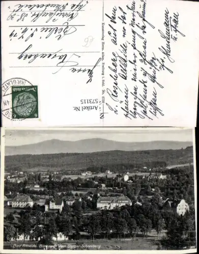 573115,Polanica-Zdroj Bad Altheide Blick n. d. Glatzer Schneeberg