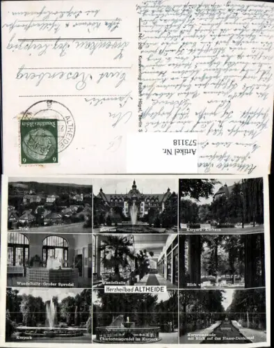 573118,Mehrbild Ak Polanica-Zdroj Altheide Kurhaus Kurpark Totale