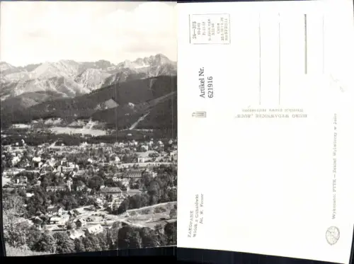 621916,Foto Ak Zakopane Widok z Gubalowski Poland