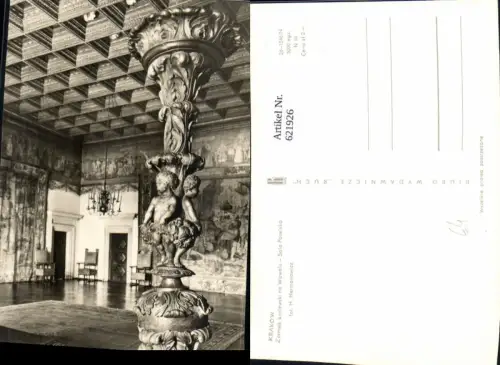 621926,Krakow Krakau Zamek krolewski na Wawelu Sala Poselska Schloss Interieur Poland