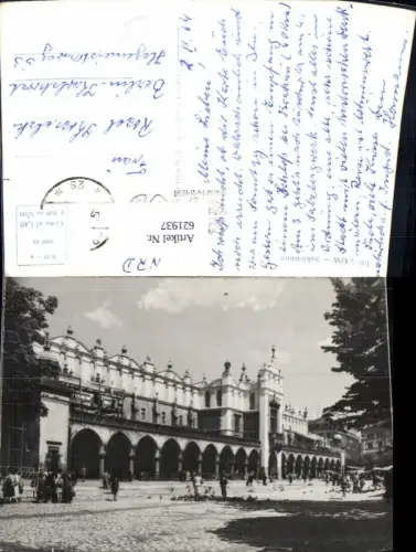 621937,Foto Ak Kralow Sukiennice Krakau Poland