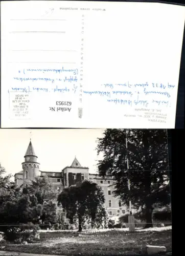 621953,Foto Ak Szczytna Zamek z XIV w obecnie prewentorium Schloss Poland