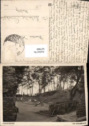 627969,Graudenz Grudziadz Am Schlossberg Spielplatz Poland