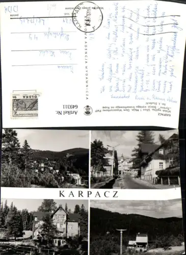 649311,Mehrbild Ak Karpacz Widok ogolny Dom Wypoczynkowy Syrena Poland