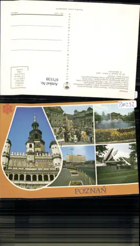 671139,Mehrbild Ak Posen Poznan Renesansowy Ratusz Muzeum Historii Miasta poznania Poland