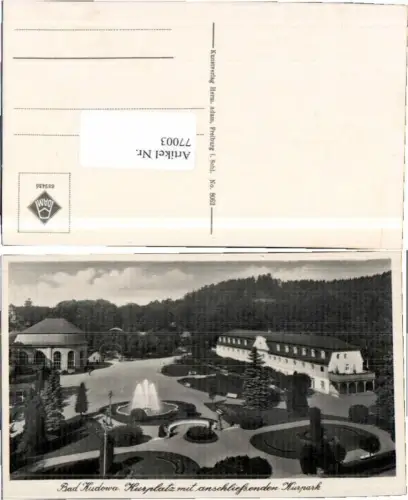 77003,Bad Kudowa Kurpark 1940
