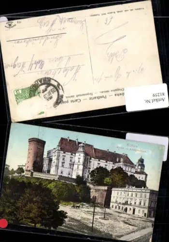81259,Krakow Wawel Königsschloss Photochromie