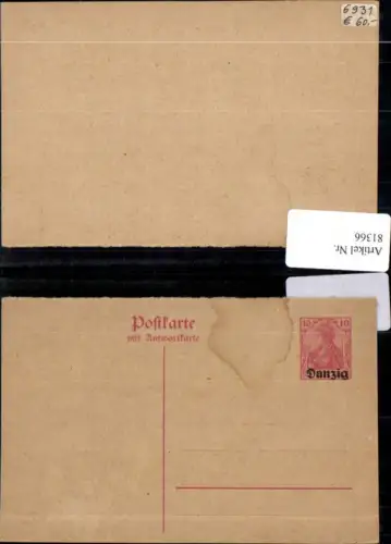 81366,Postkarte 10 Danzig