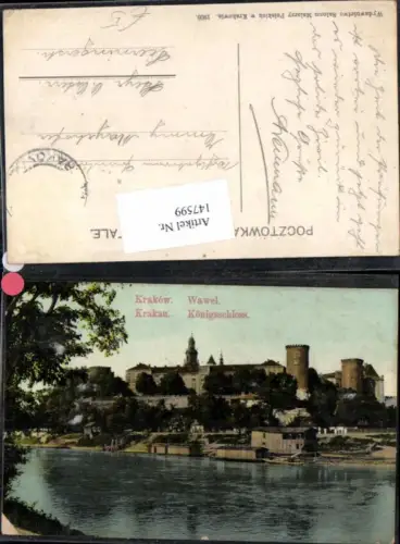 147599,Krakau Krakow Königsschloss