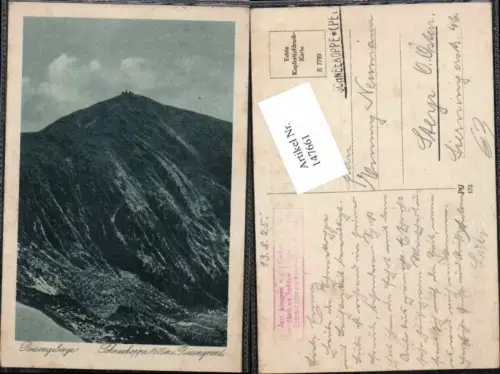 147661,Riesengebirge Krummhübel Schneekoppe