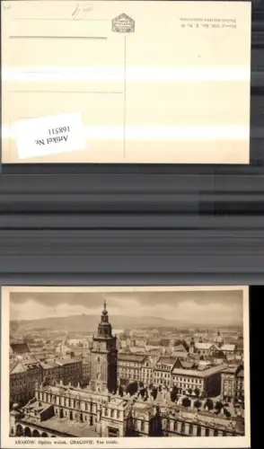 168511,Krakow Krakau Cracovie Totale