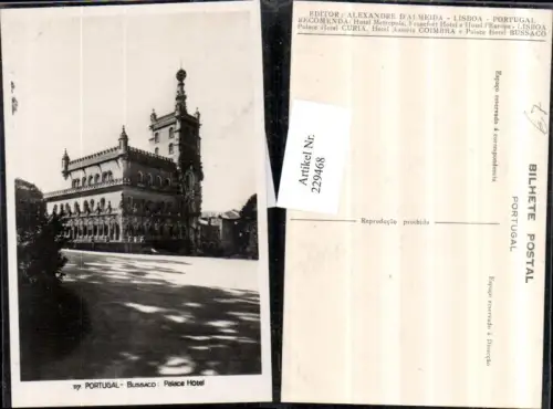 229468,Portugal Bussaco Palace Hotel