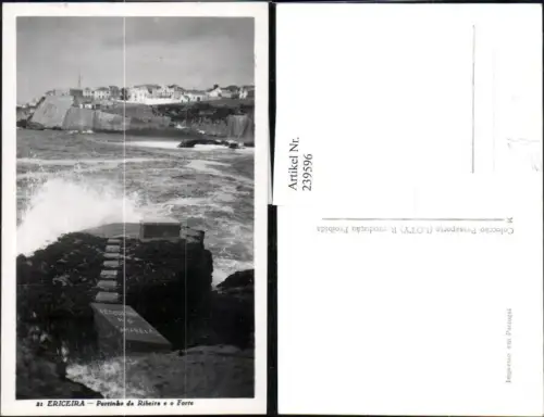 239596,Ericeira Portinho da Ribeira e o Forte Bucht