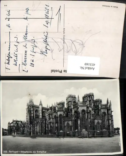 433169,Portugal Mosteiro da Batalha Kloster Kirche