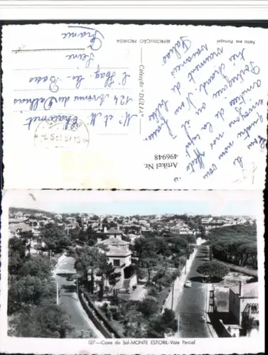 496948,Portugal Costa do Sol Monte Estoril Vista Parcial Teilansicht
