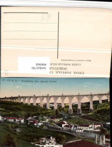 496968,Portugal Aqueducto das Aguas Livres Aquädukt