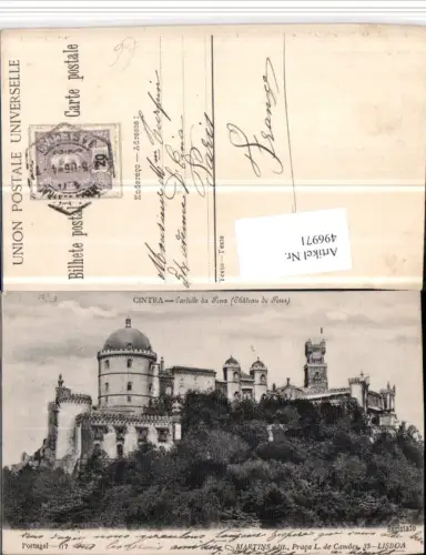 496971,Portugal Cintra Sintra Castello da Pena Schloss