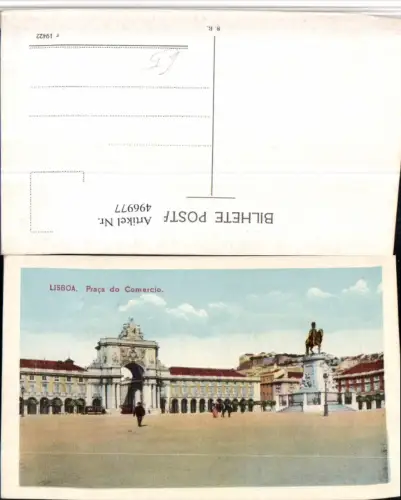 496977,Portugal Lisboa Lissabon Praca do Comercio Platz Denkmal