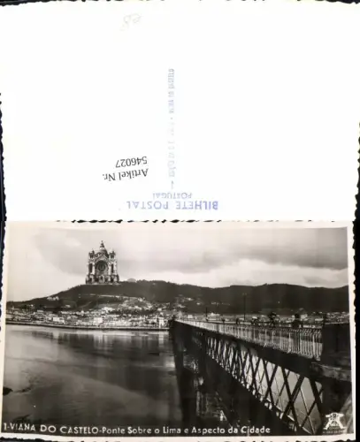 546027,Portugal Viana do Castelo Ponte Sobre Lima Brücke
