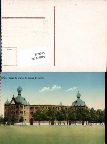 546626,Portugal Lisboa Lissabon Praca de touros do Campo Pequeno