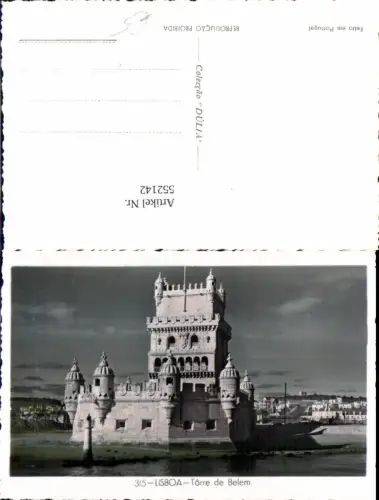 552142,Portugal Lisboa Lissabon Torre de Belem
