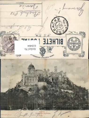 618464,Lisboa Lissabon Cintra Palacio da Pena Schloss Pena b. Cintra Portugal