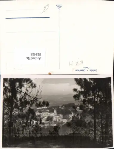 618468,Foto Ak Lisboa Lissabon Cintra Portugal