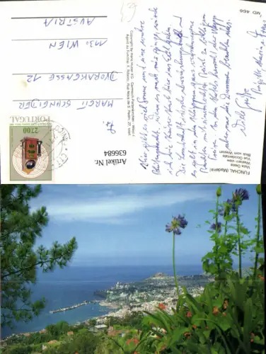 636684,Funchal Madeira Viesta Oeste Blick v. Westen Portugal